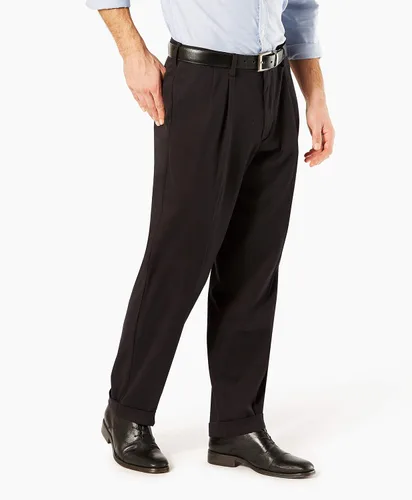 Vista 2 de Dockers, pantalón elastizado de calce relajado para hombre.
