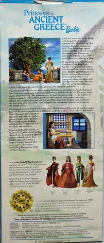 Vista 2 de Ninguna Muñecas del Mundo La Colección Princesa: Princesa de la Antigua Grecia Barbie