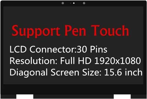 Vista 2 de Reemplazo de pantalla táctil LCD para HP Envy X360 15M-BP012DX 15M-BP111DX 15M-BP011DX 15M-BP112DX 15M-BQ121DX 15M-BQ021DX 925736-001