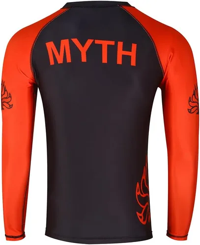 Vista 6 de Myth MMA Grappling Jiu Jitsu Wear MMA Rash Guards BJJ Leggings No Gi Shorts Set