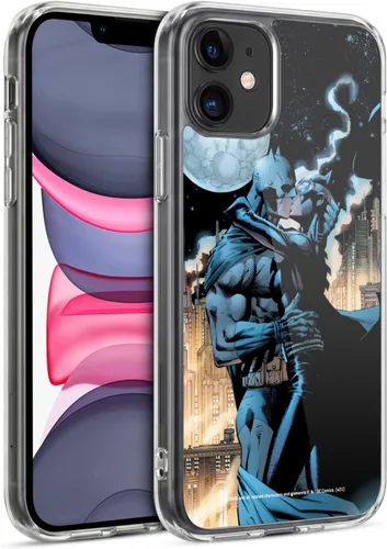 Vista 125 de Head Case Designs Funda de gel Hush con licencia oficial de Batman DC Comics #608 (protección de grado militar) compatible con Apple iPhone 7