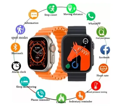 Vista 2 de Smartwatch T900 Ultra