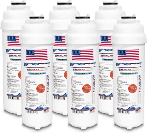 Vista 7 de American Filter Company®, Filtro de agua, Modelo # AFC-EWH-3000, Compatible con Halsey-Taylor(R) Filtros de Fuente de Agua 55897C 55898C 1-Filtro