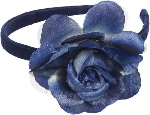 Vista 2 de Lito - Diademas de flores para niñas, diadema de flores para boda, bebé niña