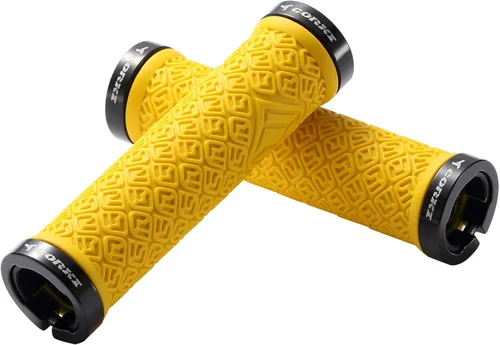 Vista 5 de Corki - Mangos para manillar de bicicleta de montaña, doble bloqueo para bicicleta de montaña, descenso. Negro