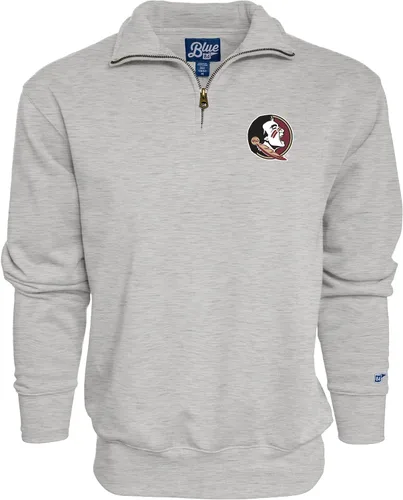 Vista 15 de Blue 84 Sudadera con cremallera de un cuarto para hombre de la NCAA