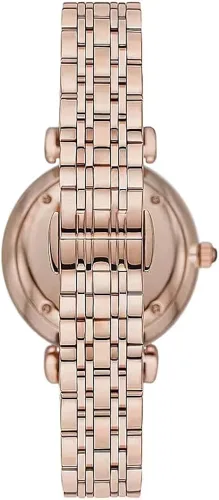 Vista 2 de Emporio Armani Reloj de vestir para mujer con pulsera de acero inoxidable