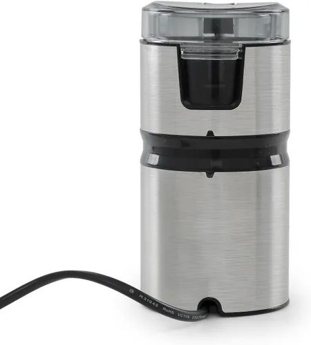 Vista 5 de Molinillo de café eléctrico para especias, molinillo de cuchillas de acero inoxidable para semillas de granos de café, nueces, especias, hierbas