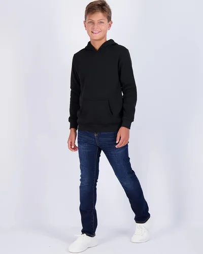 Vista 4 de Real Essentials Paquete de 3 sudadera con capucha suave de manga larga y forro polar juvenil - Niños y niñas