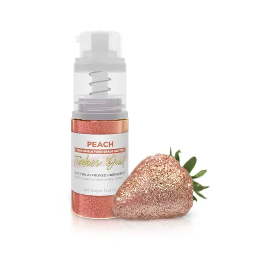 Vista 16 de Bakell - Brillantina Negra Tinker Dust (4g, 1x Mini Bomba de Pulverización) Brillantina Comestible para Alimentos, Postres y Bebidas! Negro