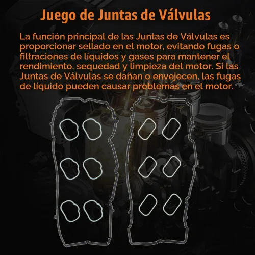 Vista 5 de 12 piezas de balancines y levantadores con kit de juntas