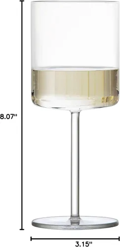 Vista 7 de Schott Zwiesel Zwiesel Glas Tritan Modo Collection Copa de vino blanco, 13.5 onzas, compra 6, obtén 8