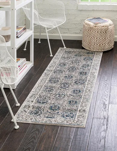 Vista 24 de Unique Loom Colección Nyla - Alfombra de área - Princesa (2 pies x 3 pies 1 pulgada, rectangular, rosa salmón/marrón)