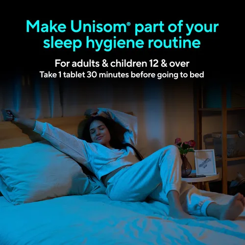 Vista 7 de Unisom SleepTabs, Ayuda nocturna para dormir, succinato de doxilamina, 48 tabletas
