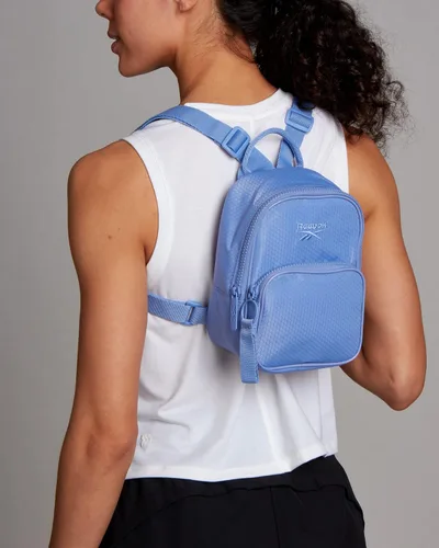 Vista 3 de Reebok Sydney - Mochila de mujer - Mini bolso de hombro ligero - Bolsa de gimnasio casual para niños, adolescentes y adultos, Stormy Peri