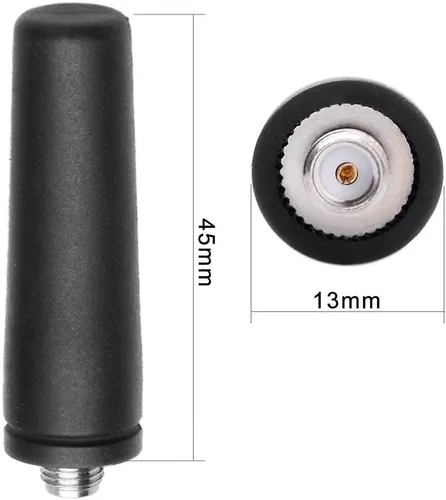 Vista 6 de tk-610uv 1.7" 8 W Mini Dual Band VHF UHF 144/430MHz sma-female Antena para Baofeng Quansheng Wouxun tyt PUXING Kenwood Walkie Talkie