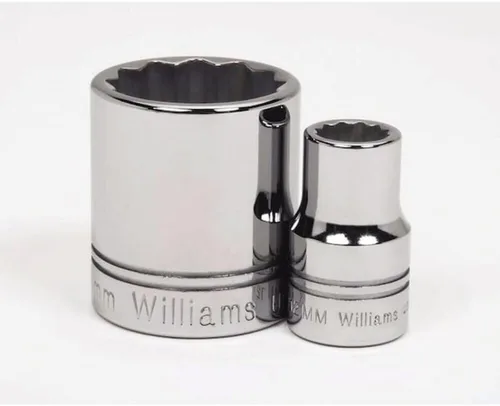 Vista 20 de Williams ST-1232 - Enchufe de 12 puntos poco profundo de 1 pulgada