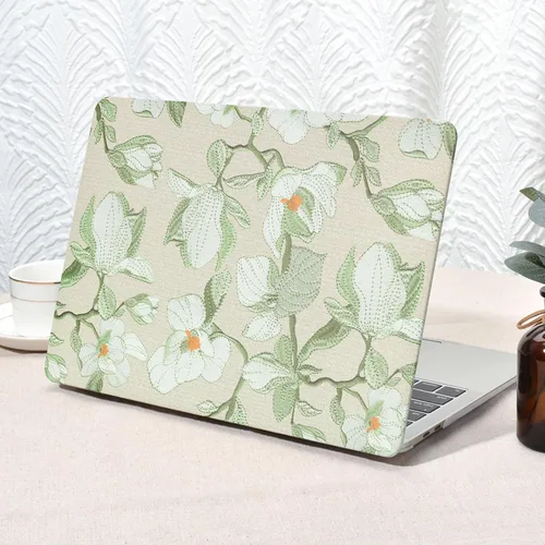 Vista 8 de Seorsok Funda compatible con MacBook Air de 15 pulgadas versión 2026 2025-2023 M5 A3448 M4 A3241 M3 A3114 M2 A2941 Touch ID, funda rígida de piel