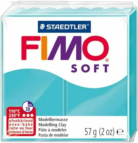 Vista 9 de FIMO Soft & Effect Horno de polímero FIMO Soft & Effect - Arcilla de modelado de horno polimérico - 2.01 oz - Juego de 8 - The Beach O'Clock