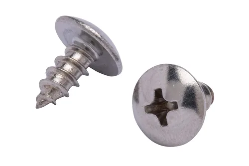 Vista 10 de Bolt Dropper #4 X 1/2 pulgada Tornillo Phillips de cabeza en t de acero inoxidable para madera (100 piezas) Tornillos de acero inoxidable 18-8