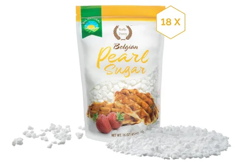 Vista 3 de Waffle Pantry Mezcla de gofres Lieja, 55.11 lb