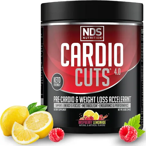 Vista 9 de NDS Nutrition Cardio Cuts 4.0 - Gusher de uva, 20 porciones (paquete de 1) Endurance, Performance & Metabolism Support Advanced Weight Loss