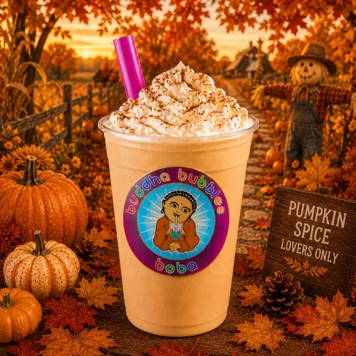 Vista 4 de Buddha Bubbles Boba - Mezcla de bebida en polvo prémium de té Boba/Bubble Tea de Buddha Bubbles Boba 1 kilo (2.2 libras) (35.27 oz)