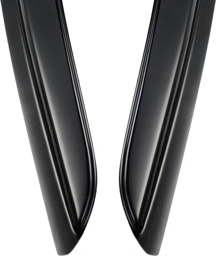 Vista 9 de Deflectores de visera de ventana lateral con cinta adhesiva para Nissan Altima 2013-2018, protectores de lluvia tintados en humo, protectores