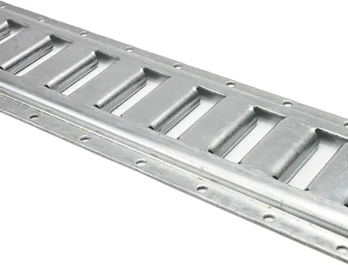 Vista 13 de US Cargo Control E Track, Hecho en EE. UU., Riel de E Track de acero calibre 12 de 5 pies galvanizado, Rieles horizontales ETrack para remolques