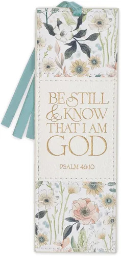 Vista 28 de Christian Art Gifts - Marcapáginas premium de piel sintética vegana con escritura bíblica para mujeres: Cuando ella habla - Proverbios 31:26, Marrón