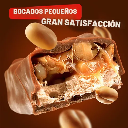 Vista 2 de MINIS - Barras de chocolate con leche de 2 libras, paquete antiderretimiento, envueltas individualmente (110 piezas), bolsa a granel, práctico