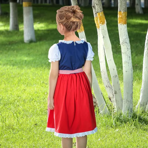 Vista 6 de Sunny Fashion Girls Cape Christmas Halloween Fairy Tail Little Hood Red Cloak