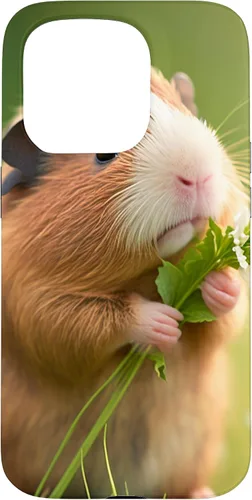 Vista 14 de iPhone 16 Guinea Pig Lover Cute Pet Women Girl Guinea Pig Graphic Case