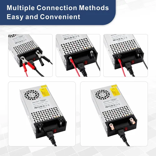 Vista 5 de Convertidor de CA a CC, fuente de alimentación de 12 V CC, 600 W máx. 50 A, SMPS, convertidor de 110 V a 12 V, transformador de fuente