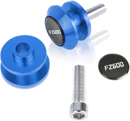 Vista 3 de Bobinas basculantes de aluminio para motocicleta de 0.236 in, tornillos deslizantes para Yamaha FZ600 FZ 600 FZ-600 F Z600 1987 1988 1989 1990 1991