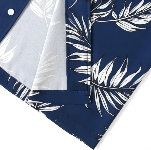 Vista 5 de APTRO Men's Casual Hawaiian Shirt Short Sleeve Quick Dry Cruise Beach Shirts