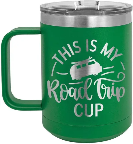 Vista 10 de Taza de café con tapa superior deslizante, con aislamiento para viaje, ideal para cumpleaños, Navidad, regalo de cumpleaños o mujeres o hombres