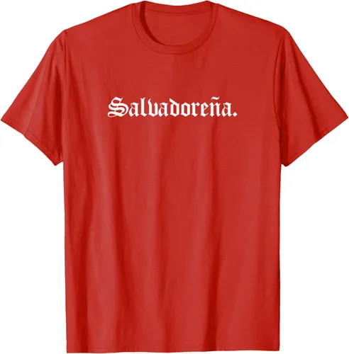 Vista 94 de Camiseta Salvadoreña Mujer, Negro