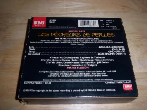 Vista 2 de Bizet: Les Pecheurs de Perles Los pescadores de perlas