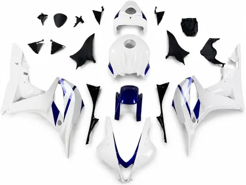 Vista 28 de Nuevo carenado blanco perla apto para Honda 2007 2008 CBR600RR inyección ABS plásticos nuevo carrocería 07 08 d. Perla blanca