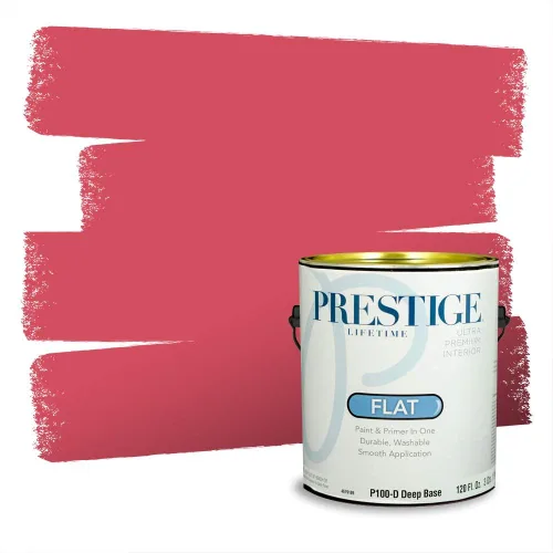 Vista 688 de Prestige Paints Pintura exterior e imprimación en uno, 1 galón, plano, coincidencia comparable de Valspar* Amber Rose*