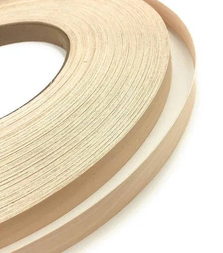 Vista 2 de Madera de abedul barnizada edgebanding preglued 1" X 250 'Roll