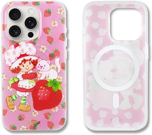 Vista 109 de Sonix x Barbie Funda para iPhone 15 Pro Compatible con MagSafe Probada para caídas de 10 pies Golden Hour