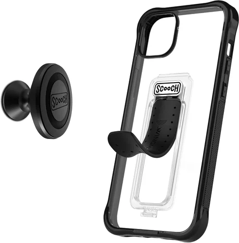 Vista 121 de Scooch Wingman - Funda con soporte de patas para iPhone 11 [Protección contra caídas de 10 pies] [Soporte de dos vías] Cubierta protectora, funciona