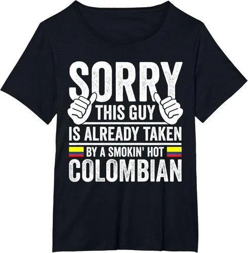 Vista 30 de Camiseta divertida de Colombia Heritage para hombre