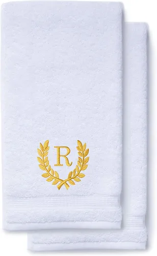 Vista 131 de Toallas de mano decorativas y con monograma para baño, cocina, maquillaje Regalo personalizado para boda-nupcial Toalla turca de lujo