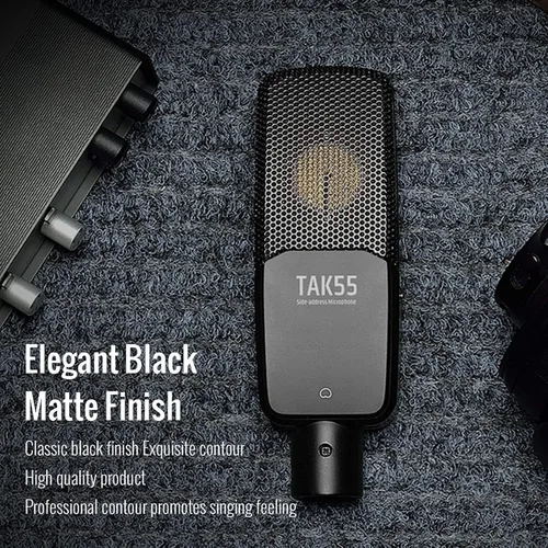 Vista 7 de TAKSTAR TAK55 XLR Micrófono de condensador con diafragma grande de 1.339 in