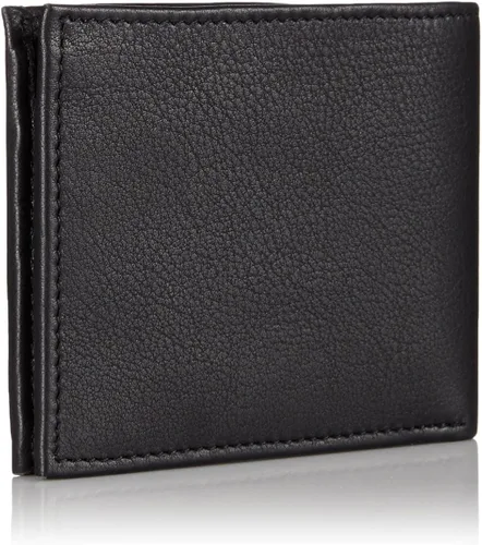 Vista 7 de Alpine Swiss Cartera plegable de cuero con bloqueo RFID para hombre de alta capacidad