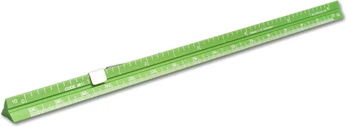 Vista 59 de Alumicolor Regla Métrica de Bolsillo para Arquitecto de Aluminio, 15CM, Negro