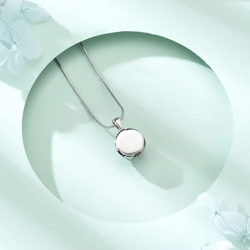 Vista 7 de Collar de urna de cremación para cenizas, colgante de acero inoxidable, collar conmemorativo deportivo, soporte para cenizas, recuerdo